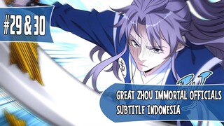 Great Zhou Immortal Officials Chapter 29 & 30 Sub Indo (Bahasa Indonesia)