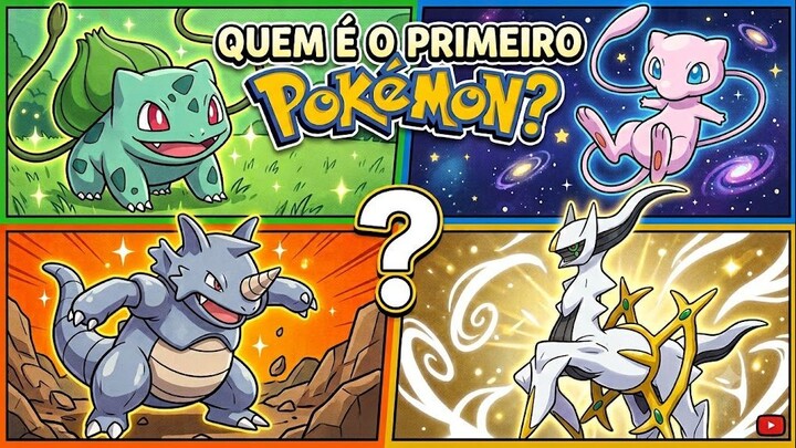 quem foi o primeiro pokémon