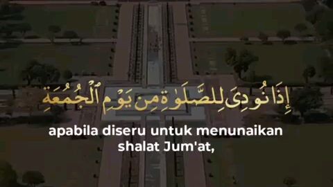 jangan lupa sholat Jum'at brother