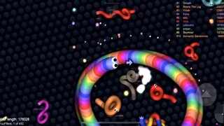 Slither.io A.I. 200,000+ Score Epic Slitherio Gameplay #90 19
