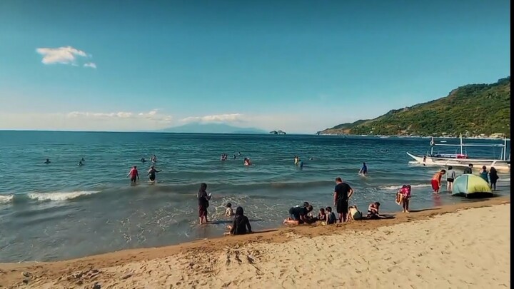 Summer Na!!  Try nyo dto!! Ang Ganda ng Beach na to!🌊🏖️ Malapit sa kaybiang Tunnel