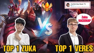 TOP 1 ZUKA VS TOP 1 VERES - ZUKANOPRO ĐÁNH NTN MÀ KHIẾN TỔNG THỐNG VERES LIÊN TỤC NÓI "HACK"