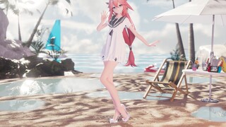 It's hot in summer, and foxes are super sweet~