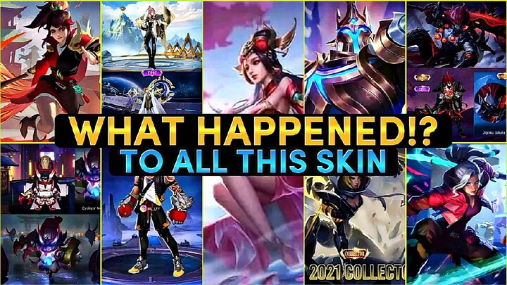 What Happened to all this Skins??😭😭|MLBB