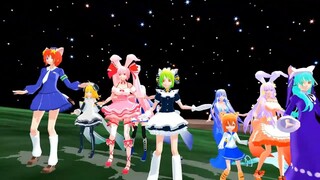 【mmd di gi charat】デ・ジ・キャラット9人娘で炉心融解