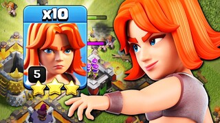 ขวานบ้าน 10 ทำสามดาวดีไหม? - Clash of Clans