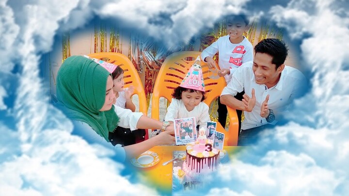 BERGEK MERAYAKAN ULTAH PUTRI NYA BERSAMA KELURGA & SAHABAT