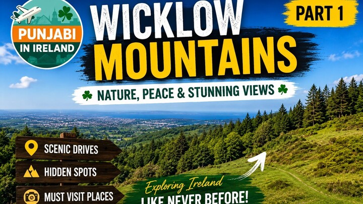 Wicklow Mountains Ireland 🇮🇪 | Hidden Beauty of Ireland | Part 1