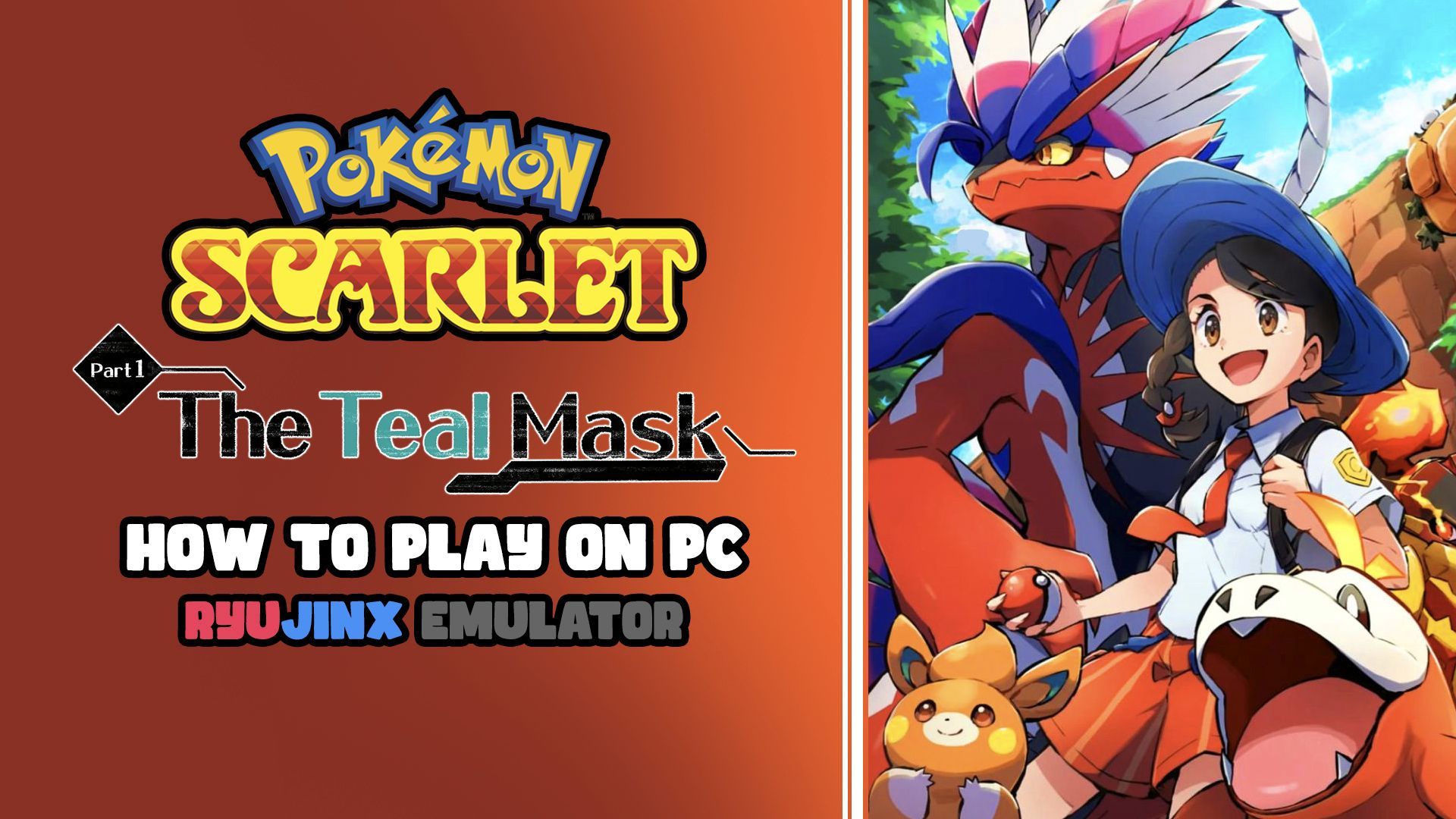 How to Play Pokémon Scarlet & Violet on PC - Ryujinx Switch