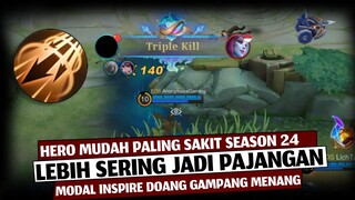 Fighter Pajangan Jarang Dipake, Padahal SUPER SAKIT Damagenya (Modal Inspire Doang) Mobile Legends