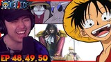 "The Town Of Beginning And The End" || Logue Town!! || One Piece Ep 48, 49, 50 Reaction