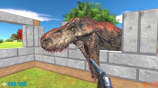 Jurassic Championship. FPS Perspective! Animal Revolt Battle Simulator
