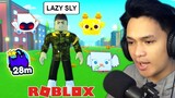 BINIGYAN AKO NI "LAZYSLY" NG PET | Pet Simulator X Roblox (Tagalog)