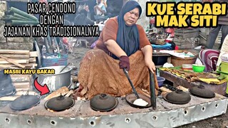 INTIP CARA PEMBUATAN KUE SERABI YANG MASIH TRADISIONAL BANGET - pasar cendono padangan bojonegoro