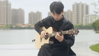 ทันทีที่เสียงเพลงดัง หนุ่ม ๆ กี่คนกลับมา! Fingerstyle Guitar [เพลง Que นับพัน] การปรับตัวที่ลดลงอย่า