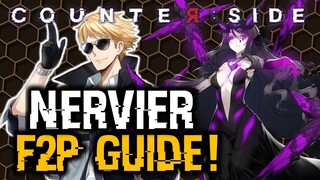 NERVIER DANGER CLOSE F2P GUIDE! | Counter:Side