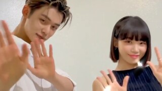 Cousin collaboration 2.0! Choi Yeonjun x Kim Chaewon's "LE SSERAFIM - FEARLESS" dance video released