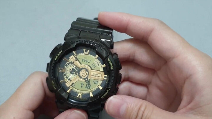 Thủ công|Hướng dẫn|Điều chỉnh thời gian G-SHOCK