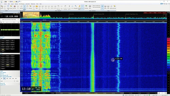 18620 Khz  -Probably the Algerian army. Annaba city