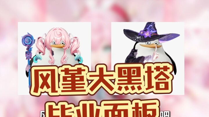 لوحة التخرّج لـ فنغ جين ودا هيه تا! هل تخرّجت شخصيتك بعد؟