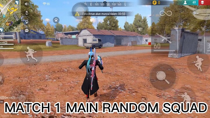 MAIN RANDOM SQUAD MALAH KEINGET KAWAN MABAR DULU FREE FIRE