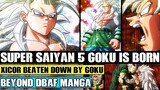 Beyond Dragon Ball AF: Super Saiyan 5 Goku Is Born! Xicor Overwhelmed And Beaten Down By Goku!