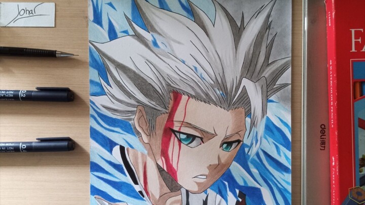 COLORING HITSUGAYA TOSHIRO (BLEACH) - Mizuart