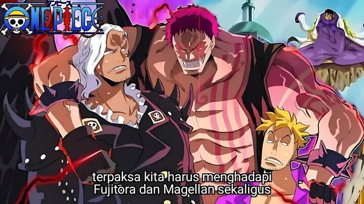 ONE PIECE TERBARU - GAWAT! KATAKURI KING MARCO VS FUJITORA & MAGELLAN! FUJITORA DATANG KE IMPELDOWN