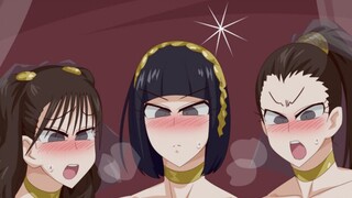 The three dark sisters panicked for some unknown reason