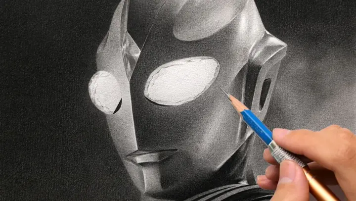 [Painting] Process Of Sketching Ultraman Tiga