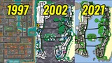 Evolution Of Vice City Map [1997-2021]