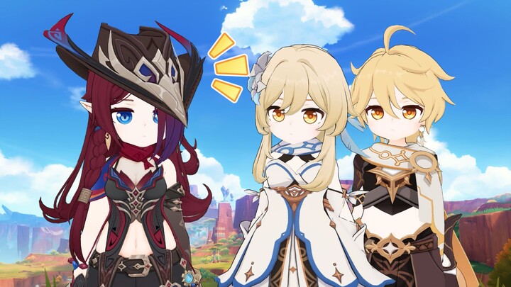 [Genshin Impact] Chaska: You two will not mediate today, but...