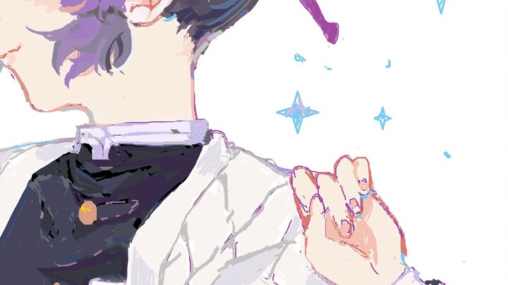 [Painting] Use Microsoft paint to draw Kochou Shinobu