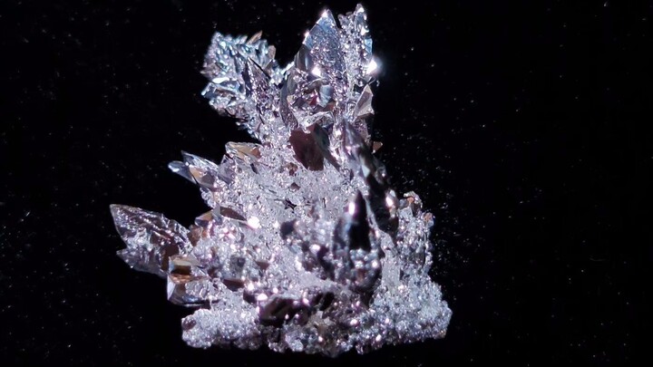 Silver crystals