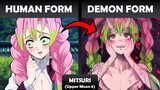 Demon Slayer Characters As Upper Moon Demons