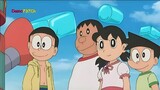 Doraemon bahasa Indonesia terbaru 2023 | Bermain seluncuran air di bukit belakang