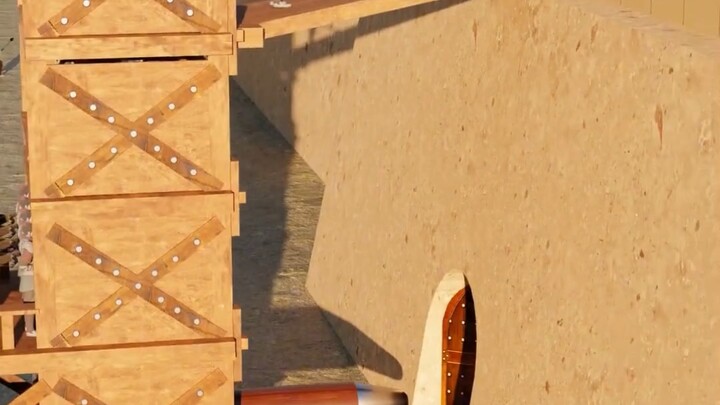 Who would have thought that a simple wooden pagoda built from logs could become the defenders’ stron