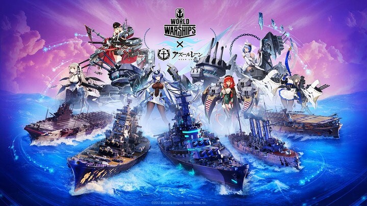 EVENTNYA SERU BANGET - World Of Warships X Azur Lane
