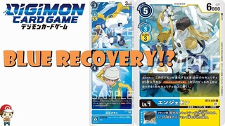 Blue Digimon Have Recover Now!? New Patamon, Angemon & Takaishi from New Hero! (Digimon TCG News)