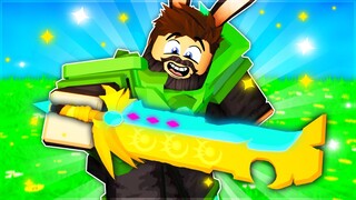 This BLADE is Super Rare! in Roblox Bedwars...