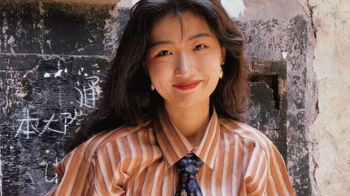 Challenging a Hong Kong-style menswear look at the wet market—wanna call me Big Bro?