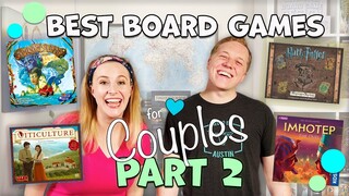 Top 10 Board Games for Couples: Part TWO!