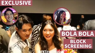 EXCLUSIVE BTS from BOLA BOLA block screening | FranKira