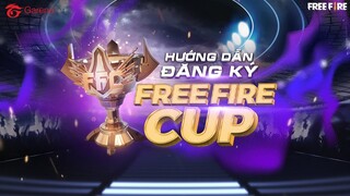 HƯỚNG DẪN ĐĂNG KÝ FREE FIRE CUP | CƠ HỘI NHẬN VỀ 10.000 KIM CƯƠNG CÙNG BỘ KHỦNG LONG XANH CỰC HIẾM