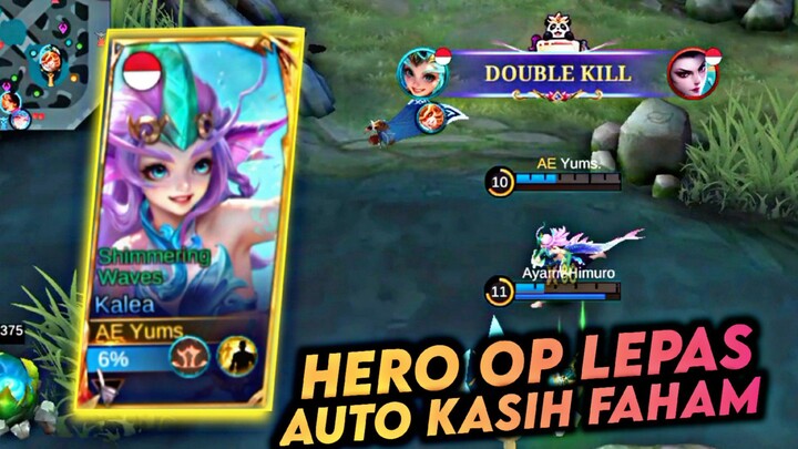 Kalea dilepas musuh!? serius ini!? auto kasih faham - Mobile Legends