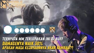 BARU SEMBUH LANGSUNG COBAIN BUFF MM INI!! GILA DAMAGE SKILL 1 NYA NAIK SAMPE 30%!!