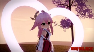 CUPID - YAE MIKO DANCE | ROBLOX INDONESIA