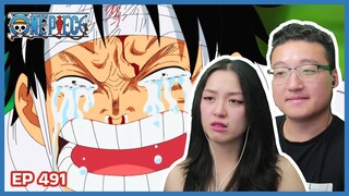 LUFFY.... 💔 | One Piece Episode 491 Couples Reaction & Discussion