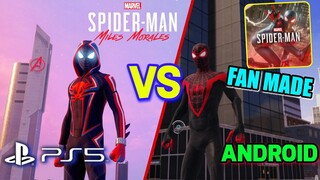 DOWNLOAD SPIDER-MAN MILES MORALES DI ANDROID FAN MADE VS PS5