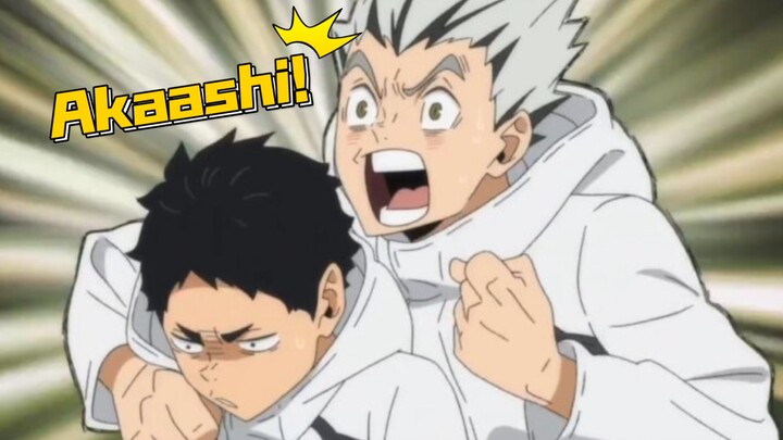 [Volleyball Boy] [Bokuto ✘ Red Reed] Bokuto: Akaashi, you have to cooperate with me sometimes